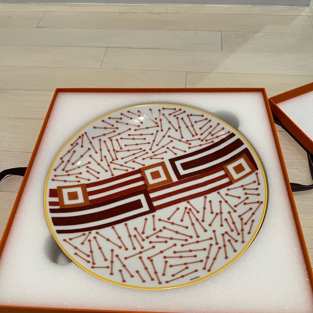 Hermes Hippomobile Dessert Plate
